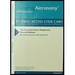 Mastering Astronomy with Pearson eText -- ValuePack Access Card -- for The Essential Cosmic Perspective