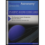 MasteringAstronomy with Pearson eText -- Standalone Access Card -- The Essential Cosmic Perspective (7th Edition) - 7th Edition - by Jeffrey O. Bennett, Megan O. Donahue, Nicholas Schneider, Mark Voit - ISBN 9780321928726
