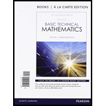 BASIC TECH.MATHEMATICS (LOOSE)-W/ACCESS - 10th Edition - by Washington - ISBN 9780321930217