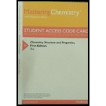 Chemistry : Structure and Properties - With Access - 15th Edition - by Tro - ISBN 9780321934109