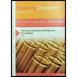 MasteringChemistry with Pearson eText -- Standalone Access Card -- for Chemistry: Structure and Properties