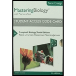 Modified Mastering Biology with Pearson eText -- Standalone Access Card -- for Campbell Biology (10th Edition) - 10th Edition - by Jane B. Reece, Lisa A. Urry, Michael L. Cain, Steven A. Wasserman, Peter V. Minorsky, Robert B. Jackson - ISBN 9780321939050