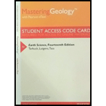 Earth Science - Mastering Geology Access - 14th Edition - by Tarbuck - ISBN 9780321943149