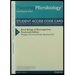 Brock Biology of Microorgan. -Access - 14th Edition - by MADIGAN - ISBN 9780321943736