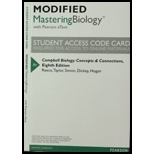 New Masteringbiology With Pearson Etext -- Valuepack Access Card -- For Campbell Biology: Concepts & Connections