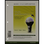 Finite Mathematics for Business, Economics, Life Sciences and Social Sciences, Books a la Carte Plus MyLab Math with Pearson eText -- Access Card Package (13th Edition)