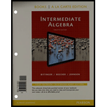 Intermediate Algebra - 12th Edition - by Marvin Bittinger - ISBN 9780321951762