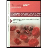 MasteringA&P with Pearson eText -- Standalone Access Card -- for Essentials of Human Anatomy & Physiology (11th Edition)