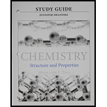 Study Guide For Chemistry: Structure And Properties - 1st Edition - by Nivaldo J. Tro, Jennifer Shanoski - ISBN 9780321965615