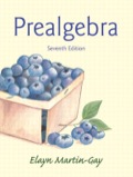 Prealgebra (7th Edition) - 7th Edition - by Martin-Gay - ISBN 9780321968340