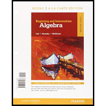 Beginning and Intermediate Algebra, Books a la Carte Edition (6th Edition) - 6th Edition - by Margaret L. Lial, John Hornsby, Terry McGinnis - ISBN 9780321969538