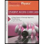 Masteringphysics With Pearson Etext - Valuepack Access Card - For College Physics