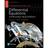 Fundamentals of Differential Equations and Boundary Value Problems - 7th Edition - by Nagle, R. Kent - ISBN 9780321977106
