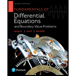 Fundamentals Of Differential Equations And Boundary Value Problems, Books A La Carte Edition (7th Edition)