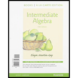 Intermediate Algebra a la Carte Edition Plus NEW MyLab Math with Pearson eText -- Access Card Packag - 5th Edition - by Martin-Gay, Elayn - ISBN 9780321978806