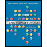 Business Statistics: A First Course (7th Edition) - 7th Edition - by David M. Levine, Kathryn A. Szabat, David F. Stephan - ISBN 9780321979018