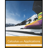 Calculus with Applications (11th Edition)