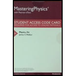 Masteringphysics With Pearson Etext -- Valuepack Access Card -- For Physics - 5th Edition - by Walker, James S. - ISBN 9780321980397