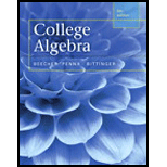 College Algebra Plus Mylab Math With Pearson Etext -- Access Card Package (5th Edition) (beecher, Penna, & Bittinger, The College Algebra Series, 5th Edition) - 5th Edition - by Judith A. Beecher, Judith A. Penna, Marvin L. Bittinger - ISBN 9780321981769