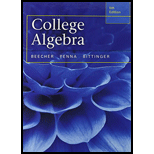 College Algebra - With MyMathLab - 5th Edition - by BEECHER - ISBN 9780321981868