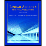 Linear Algebra and Its Applications (5th Edition) - 5th Edition - by David C. Lay, Steven R. Lay, Judi J. McDonald - ISBN 9780321982384