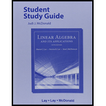 Student Study Guide for Linear Algebra and Its Applications