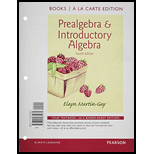 Prealgebra And Introductory Algebra - 4th Edition - by Elayn Martin-Gay - ISBN 9780321985682
