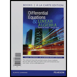 Differential Equations And Linear Algebra, Books A La Carte Edition (4th Edition)