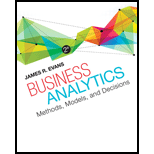 Business Analytics (2nd Edition) - 2nd Edition - by James R. Evans - ISBN 9780321997821