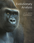 EBK EVOLUTIONARY ANALYSIS - 5th Edition - by Freeman - ISBN 9780321998378