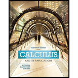 EBK CALCULUS+ITS APPLICATIONS           - 11th Edition - by BITTINGER - ISBN 9780321999184
