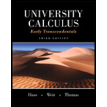 University Calculus: Early Transcendentals (3rd Edition)