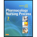 Pharmacology and the Nursing Process - 7th Edition - by Linda Lane Lilley - ISBN 9780323087896
