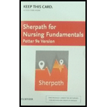 SHERPATH F/NURSING FUNDAMENTALS-ACCESS - 9th Edition - by Potter - ISBN 9780323398657