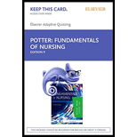Fundamentals of Nursing - Access - 9th Edition - by Potter - ISBN 9780323429221