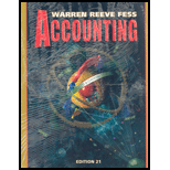 Accounting -text And Working Papers, Chapter 1-17 - 21st Edition - by WARREN - ISBN 9780324229349
