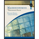Macroeconomics: Principles and Policy - 11th Edition - by William J. Baumol, Alan S. Blinder - ISBN 9780324586213