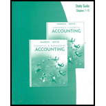 Study Guide Ch Cf1-cf15-corporate Financial Accounting - 9th Edition - by Carl S. Warren; James M. Reeve - ISBN 9780324638080