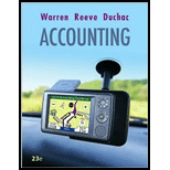 Accounting (available Titles Cengagenow) - 23rd Edition - by Carl S. Warren, James M. Reeve, Jonathan E. Duchac - ISBN 9780324662962