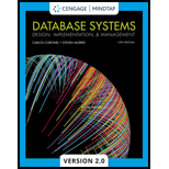 DATABASE SYSTEMS-MINDTAPV2.0 - 13th Edition - by Coronel - ISBN 9780357427873