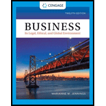 BUSINESS:ITS LEGAL,ETHICAL+GLOBAL... - 12th Edition - by JENNINGS - ISBN 9780357447642