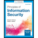 PRINCIPLES OF INFO.SECURITY - 7th Edition - by WHITMAN - ISBN 9780357506431