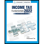 INCOME TAX FUND.2022-CENGAGENOW(1 TERM) - 40th Edition - by WHITTENBURG - ISBN 9780357516447