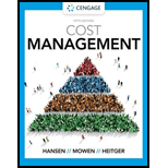 CORNERSTONES OF COST MGMT.-W/CENGAGENOW - 5th Edition - by Hansen - ISBN 9780357535004