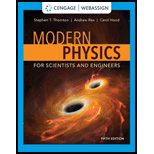 MODERN PHYSICS F/SCI..-WEBASSIGN(MULTI) - 4th Edition - by Thornton - ISBN 9780357644782
