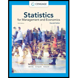 Statistics for Management and Economics - 12th Edition - by Gerald Keller - ISBN 9780357714393