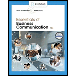 Essentials of Business Communication - 12th Edition - by Mary Ellen Guffey; Dana Loewy - ISBN 9780357715048
