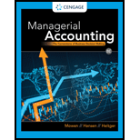 MANAGERIAL ACCOUNTING:...-CENGAGENOW - 8th Edition - by MOWEN - ISBN 9780357715376