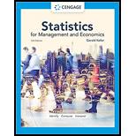 STATISTICS F/MGMT...-W/MINDTAP (1 TERM) - 12th Edition - by KELLER - ISBN 9780357748589