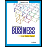 FOUNDATIONS OF BUSINESS-W/MINDTAP - 7th Edition - by Pride - ISBN 9780357748848